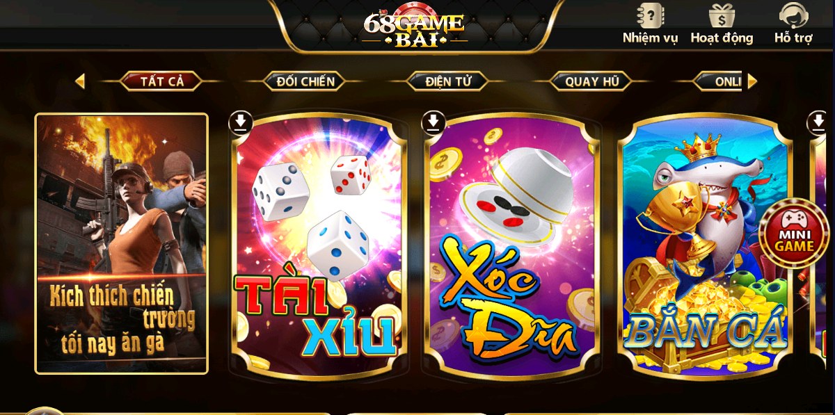 Cách vào 68 game bài khi bị chặn mạng