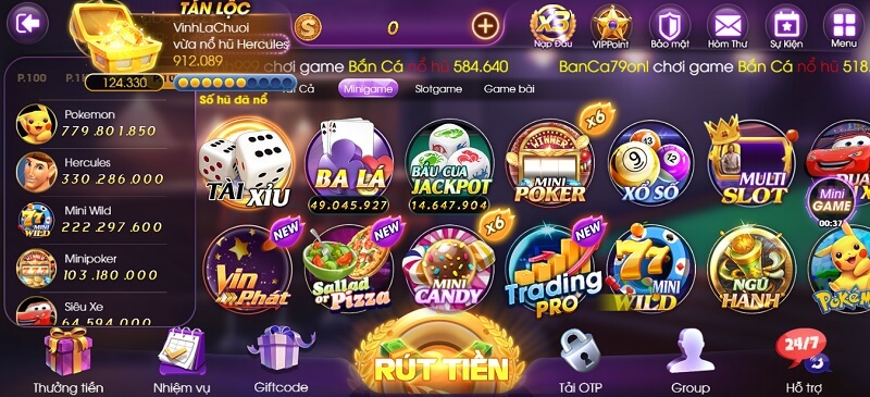 Kho game mini tràn ngập sự hấp dẫn và thú vị
