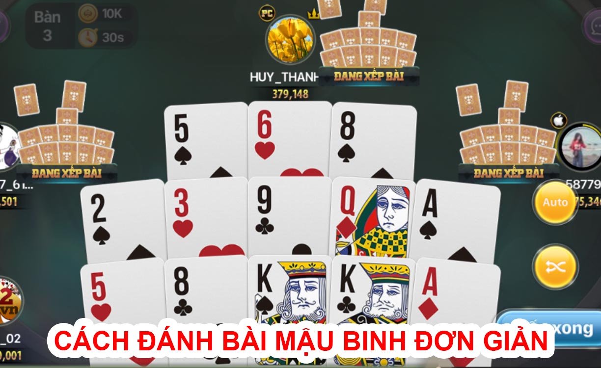 Luật chơi Mậu binh đơn giản, dễ hiểu