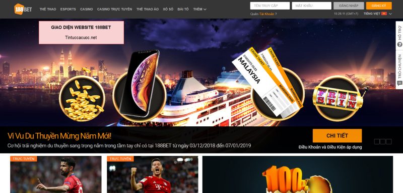 188Bet - Nhà cái cá cược thể thao uy tín nhất năm 2022