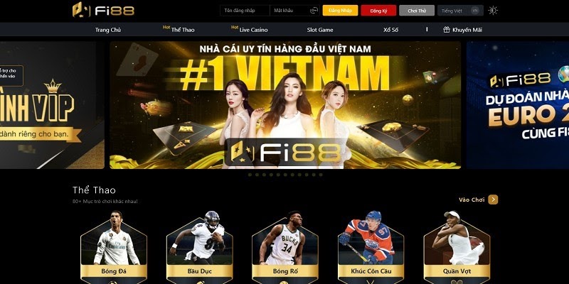 Nhà cái Fi88 - Sân chơi mới nổi HOT nhất 2022
